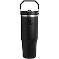 Stanley IceFlow™ 2.0 890 ml izolovaný nerezový tumbler s flip brčkem, černá