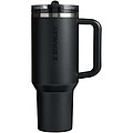 Stanley Quencher® ProTour 1180 ml recyklovaný nerezový izolovaný tumbler s brčkem, černá