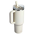Stanley Quencher® ProTour 1180 ml recyklovaný nerezový izolovaný tumbler s brčkem, světle krémová