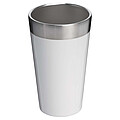 Stanley Stacking izolovaný nerezový tumbler o objemu 470 ml, bílá