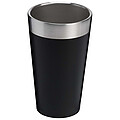 Stanley Stacking izolovaný nerezový tumbler o objemu 470 ml, černá