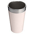 Stanley Stacking izolovaný nerezový tumbler o objemu 470 ml, světle růžová