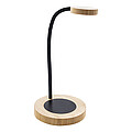 Stolní lampa s ohřívačem hrnků, světle hnědá