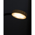 Stolní lampa s ohřívačem hrnků, světle hnědá