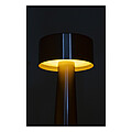 Stolní lampa, zlatá