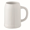 Sublimační půllitr na pivo 500 ml, bílá