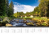 Šumava 2027, nástěnný kalendář, prodloužená záda