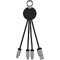 Světelný kabel s kroužkem SCX.design C16, modrá