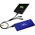 Svítící powerbanka SCX.design P15 5000 mAh, modrá