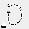 Telefonní kabel 60W z RCS recyklovaného PET, šedá