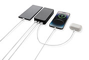 TELRA Powerbanka s kapacitou baterie 20 000 mAh, černá