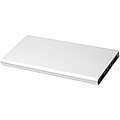 Tenká hliníková powerbanka 8000 mAh, stříbrná