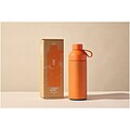 Termo láhev na pití, 1l, z recyklovaných materiálů, oranžová