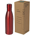 Termo láhev na pití, 500ml, z recyklované nerezové oceli, červená