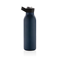 Termo láhev na pití s brčkem, 500ml, námořní modrá