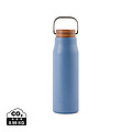 Termo láhev na pití z recyklované oceli, 300ml, modrá