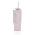 Termohrnek s madlem 750 ml z RCS recyklovaného plastu, růžová