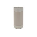 Termohrnek s push zavíráním z RCS recyklované nerezové oceli 350ml, šedá