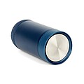 Termohrnek s push zavíráním z RCS recyklované nerezové oceli 350ml, tmavá modrá