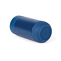 Termohrnek s push zavíráním z RCS recyklované nerezové oceli 350ml, tmavá modrá