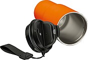 Termohrnek z nerezové oceli 550 ml, oranžová