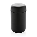 Termohrnek z recyklované oceli, 360 ml, černá