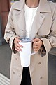 Termolahev z RCS recyklované nerezové oceli 800ml, bílá/šedá