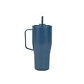 Termolahev z RCS recyklované nerezové oceli 800ml, námořní modrá