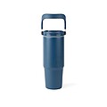 Termolahev z RCS recyklované nerezové oceli 880ml, námořní modrá