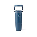 Termolahev z RCS recyklované nerezové oceli 880ml, námořní modrá
