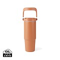 Termolahev z RCS recyklované nerezové oceli 880ml, oranžová
