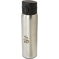Termoska z recyklované nerezové oceli, 450ml, stříbrná
