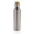 Termoska z recyklované oceli, objem 500 ml, stříbrná