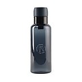 Transparentní láhev na pití 600ml, z RPET, modrá