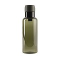 Transparentní láhev na pití 600ml, z RPET, zelená