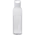Transparentní láhev na pití, 650ml, recyklovaný plast, bílý