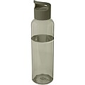 Transparentní láhev na pití, 650ml, vojenská zelená světlá
