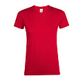 Tričko SOLS REGENT WOMEN, červená , 3XL