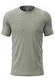 Tričko STEDMAN CLASSIC-T FITTED MEN tmavě šedý melír L