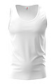 Tričko STEDMAN CLASSIC TANK TOP MEN bílá L
