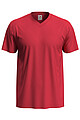 Tričko STEDMAN CLASSIC V-NECK červená L