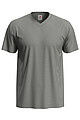 Tričko STEDMAN CLASSIC V-NECK tmavě šedý melír XL