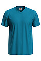 Tričko STEDMAN CLASSIC V-NECK tyrkysová S