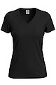 Tričko STEDMAN CLASSIC V-NECK WOMEN černá S