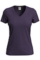 Tričko STEDMAN CLASSIC V-NECK WOMEN fialová L