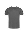 Tričko STEDMAN STARS BEN V-NECK středně šedá S