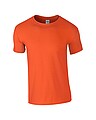 Triko GILDAN SOFTSTYLE ADULT T-SHIRT 153g, oranžová, S