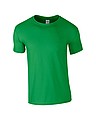 Triko GILDAN SOFTSTYLE ADULT T-SHIRT 153g, středně zelená, S