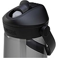 Tritanová láhev na vodu s výklopným brčkem 750ml, tmavě šedá