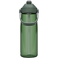 Tritanová láhev na vodu s výklopným brčkem 750ml, vojenská zelená světlá